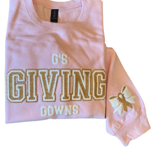 Glitter Puff Sweatshirt